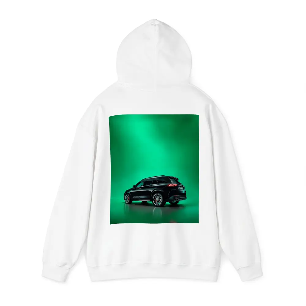 Mercedes AMG GLE Black On Green Background – Hoodies